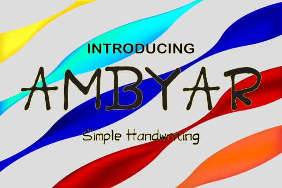Ambyar: The Quirky Display Font That Elevates Small Business Branding
