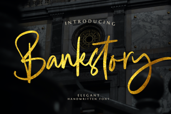 Bankstory: The Handwritten Typeface for Scroll-Stopping Campaigns