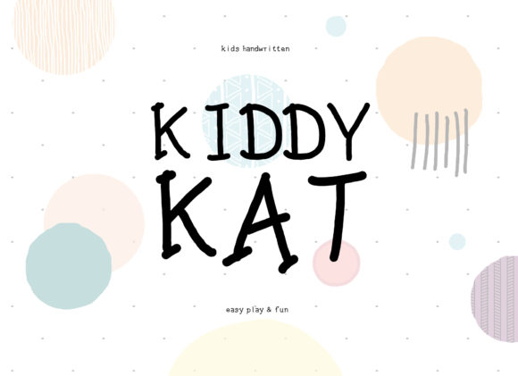 Bringing Kiddy Kat to Life: A Maker's Guide to This Quirky Handwritten Typeface
