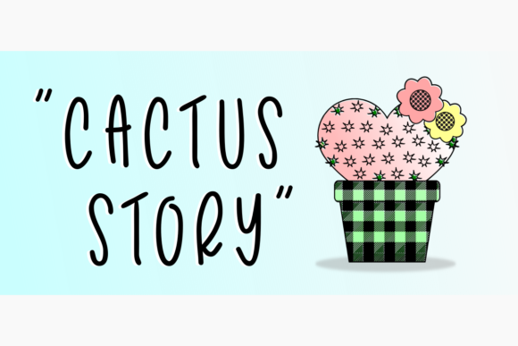 Cactus Story: The Quirky Handwritten Typeface for Handmade Brands