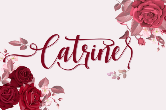 Catrine: A Timeless Handwritten Typeface for Elegant Brand Identity