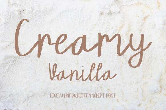 Creamy Vanilla: The Elegant Typeface for Handmade Brands
