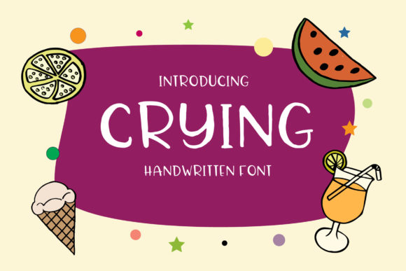 Crying: The Handwritten Font That Stops Scrolling