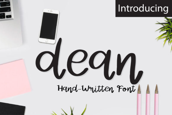 Dean: The Handwritten Typeface That Elevates Your Campaign Design