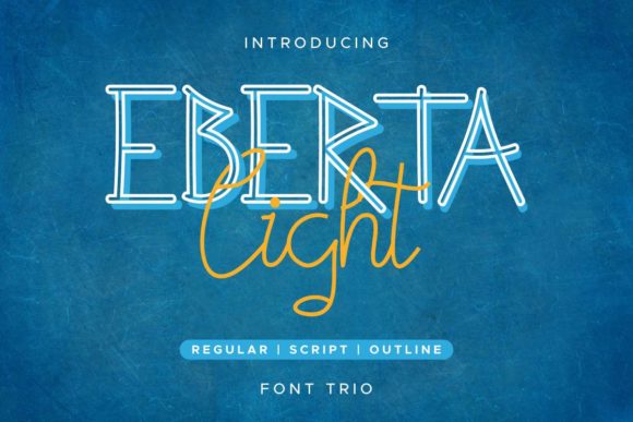 Eberta Light: The Premium Script Font for Polished Branding