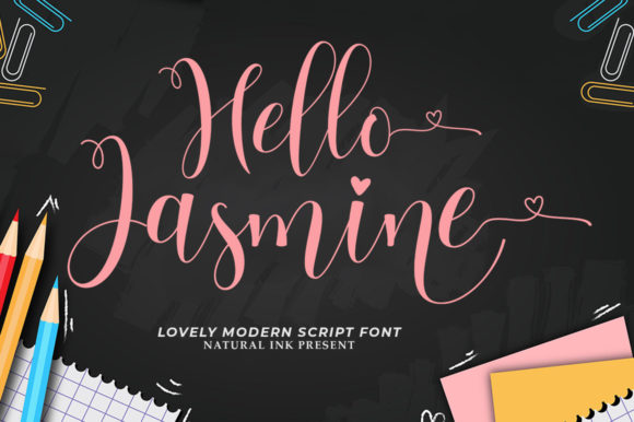 Hello Jasmine Typeface: Elevating Handmade Brand Identity