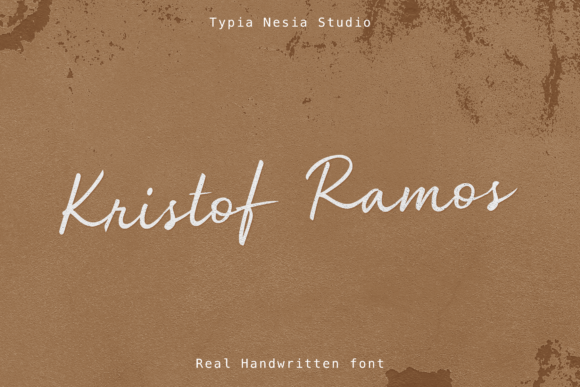Kristof Ramos: The Handwritten Typeface for Authentic Branding