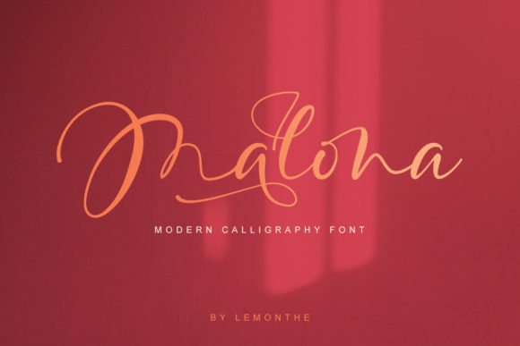 Malona Typeface: Elevating Brand Identity with Timeless Elegance