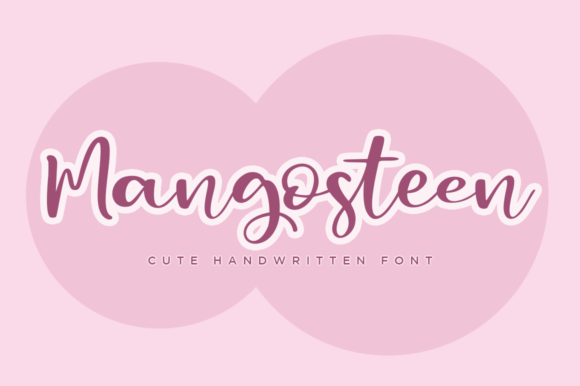 Mangosteen: The Handwritten Font for Authentic Brand Identity