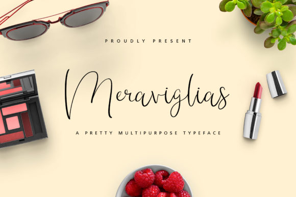 Meraviglias: The Handwritten Typeface That Elevates Your Digital Campaigns