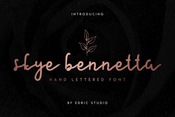 Skye Bennetta: The Premium Script Font for Polished Branding
