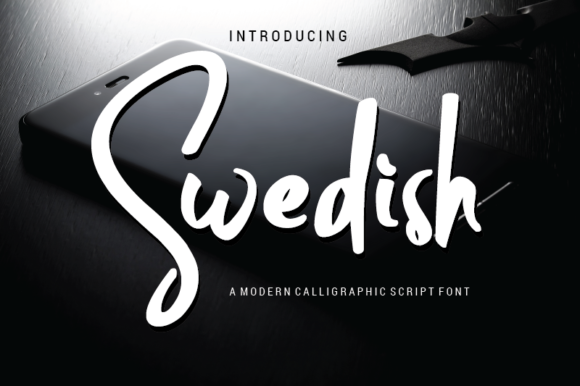 Swedish: The Elegant Handwritten Typeface for Your Craft Projects