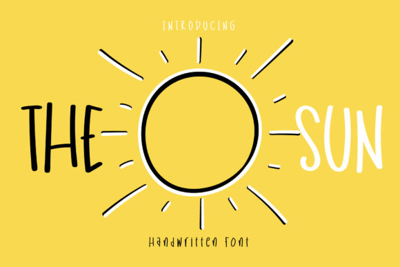 The Sun: A Handwritten Typeface That Brings Warmth to Brand Identity