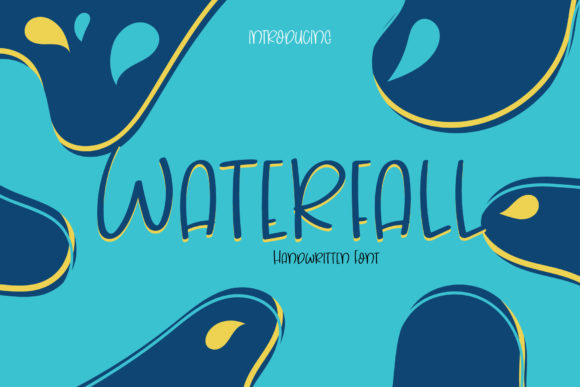 Waterfall: The Handwritten Typeface for Authentic Brand Identity