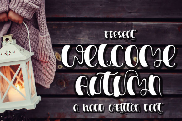 Welcome Autumn: A Handwritten Typeface for Seasonal Campaigns